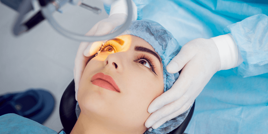 occhio secco da chirurgia e trauma